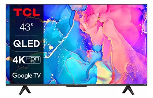 TCL 43C639 Smart Google TV 43” QLED 4K